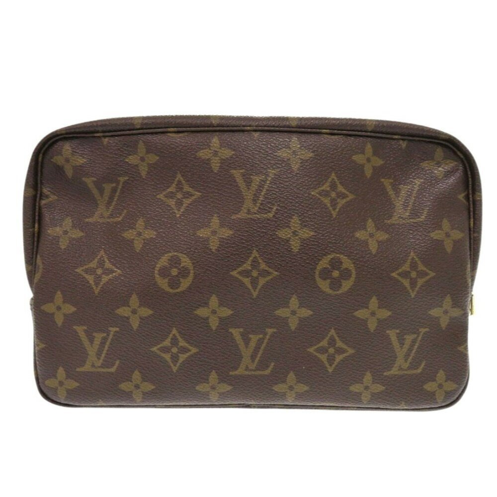 Louis Vuitton Authentic Brown Monogram Pouch - image 3